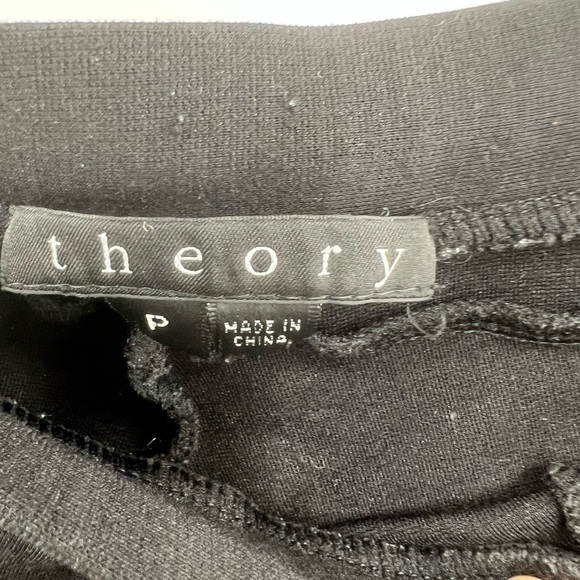 Theory black skinny pants trousers P - Picture 4 of 8